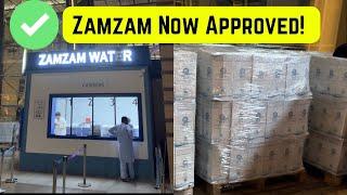 Zamzam Now approved for those on Tourist Visa If…