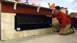 how to install an electric fireplace Modern Flame