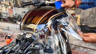 Royal Enfield Standard 350 Lamination | Bullet Modification | Vwraps Sikar |