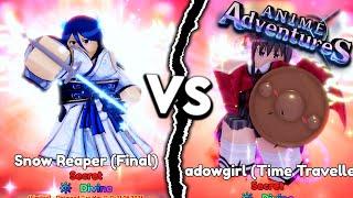 Rukia Vs Homura! Who is STRONGER In Anime Adventures Update 20!