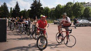 «ВелоДонеччина»: Мирноград зустрів учасників велопробігу до Дня Європи