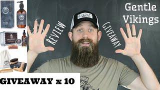 GIVEAWAY x10! Gentle Vikings beard kits and wash!