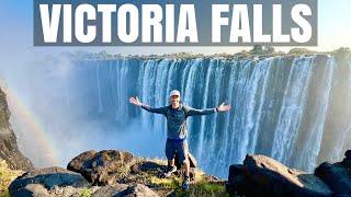 AFRICA'S BEST WATERFALLS. 3 Days at Victoria Falls. Rafting and Both Sides of the Falls.