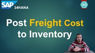 SAP Post Freight Cost to Inventory - Two Vendors in one PO #Shorts #AGSnippets