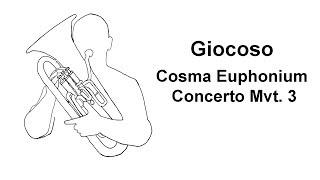 Giocoso - Cosma Euphonium Concerto MVT. 3 - Thomas Gusewelle, Euphonium