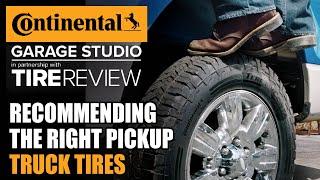 Recommending the Right Pick-Up Truck Tires