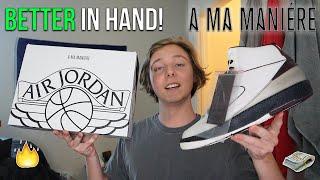 BETTER IN HAND? A MA MANIERE X JORDAN 2 REVIEW/UNBOXING! | These Could Rise