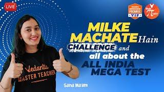 Milke Machate Hain Challenge and All About The All India Mega Test | Sana Ma'am | Math Pirates‍️