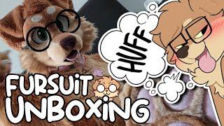 UNBOXING my fursuit for the first time