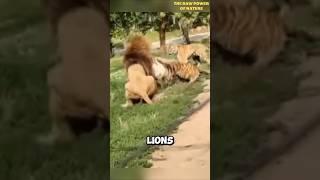 Lion Attacks Tiger - Who Would Win