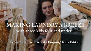 MAKING KIDS LAUNDRY AND CLOTHES SO EASY !!! BEST LAUNDRY/CLOTHES HACKS WITH LOTS OF KIDS