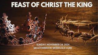 Feast of Christ the King - November 24, 2024 @ 8:00 am