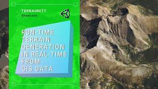 TerraLand - Run-time Terrain Generation in Real-Time from GIS data in Unity Engine