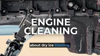 Diesel Engine Cleaning With The Karcher L2P Dry Ice Blaster | Dry Ice On-Demand