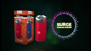 Experience a surge of excitement with the Hitech Mobiles' Surge Wireless Speaker!