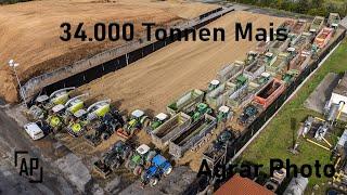 34.000 Tonnen Mais - BGA Rosdorf - Agrar.Photo