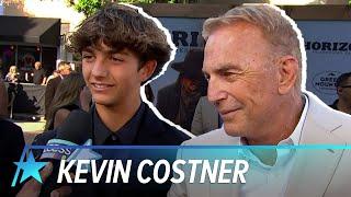 Kevin Costner TEARS UP After Hearing Son Hayes Praise His Work On ‘Horizon’