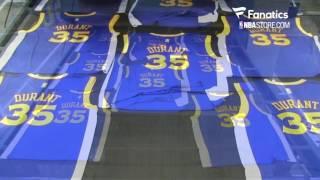 First Kevin Durant Golden State Warrior Jerseys