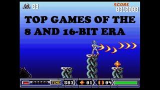 Top 39 Best 8 and 16-Bit Era Games (Both Computer and Video Games)