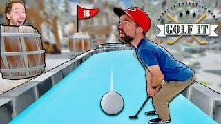 Mini Golf Death Match ON ICE! (Against My Greatest Enemy)