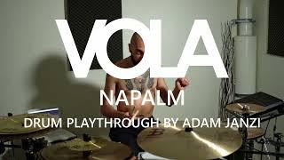 VOLA - Napalm (Drum Playthrough by Adam Janzi)