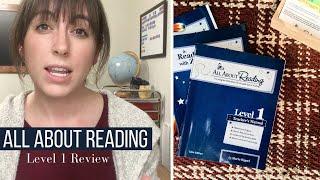 All About Reading Level 1 Review | Homeschool Reading Curriculum Review for Struggling Readers