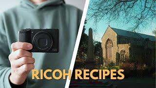 RICOH RECIPES: The How To Guide… (Ricoh GRIII/GRIIIx)