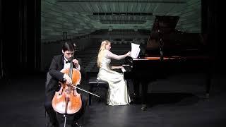 Robert Schumann Fantastic pieces op. 73 Kseniia Vokhmianina & Gleb Stepanov