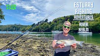 Sea Fishing Uk | Estuary Fishing Adventures | River  Yealm | Vlog#126