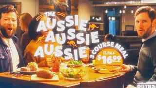 OUTBACK STEAKHOUSE | OUTBACK STEAKHOUSE COMMERCIAL | THE AUSSIE AUSSIE AUSSIE THREE COURSE MEAL "Oi"