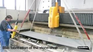 Manufacturing of Technistone quartz surfaces