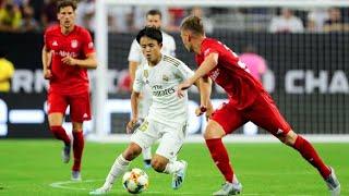 18 years Old Takefusa Kubo Debut Real Madrid vs Bayern Munich |HD