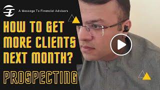 Insurance Agent Prospecting Ideas | Let's Talk About Prospecting With Dr. Sanjay