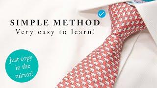 How to Tie a Tie - The Half Windsor Tie Knot (Mirrored / Slow / Beginners)