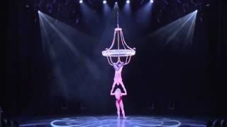 Aerial chandelier duo act 0515 by Paruvintov Production