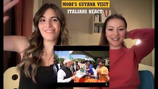 Italians React To PM Modi's Visit To Guyana - Day 2