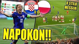 HRVATSKA 1:0 POLJSKA - NAPOKON SVE IMA SMISLA DALIĆU SJEDNI 5 !!