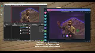 LIVE VIDEO STREAMING TO TELEGRAM USING OBS AND VMIX