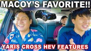 Favorite Features of 2024 Toyota Yaris Cross S HEV ft.  Macoy Dubs