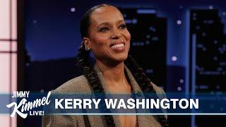 Kerry Washington on Embarrassing Old Acting Clips, Getting a Dog & New Tyler Perry Movie With Oprah