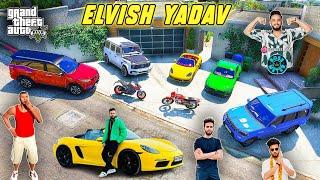 Franklin and ShinChan Stolen Elvish Yadav indian Cars GTA 5 | JNK GAMER