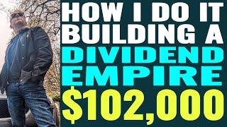 How I Built my $102,000 Dividend Income Empire - Using Covered Calls and Puts