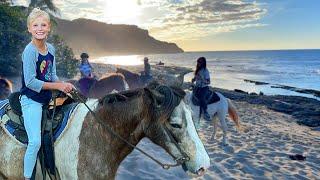 Horseback Riding on the Beach!