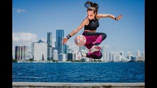 Ultimate Female Freestyle Football ● Amazing Tricks ● HD