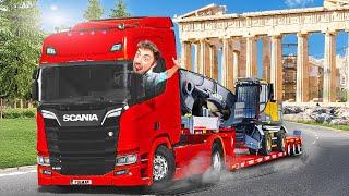 RUTA EN CAMIÓN POR GRECIA en EURO TRUCK SIMULATOR 2 