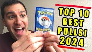 *IT’S HERE!* My Top 10 BEST Pokemon Cards Pulls (2024)