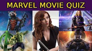 Hard Marvel Movie Quiz with 30 Questions