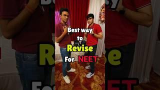 NEET ke liye aise Revision kro!! #neet #neet2025 #mbbs #motivation #neetaspirant