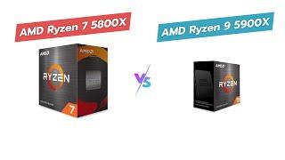  AMD Ryzen 7 5800X vs Ryzen 9 5900X  Which is Better?