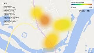 Fijnstof Metingen met Ohnics sensoren 9Juni2021 Lent PM25